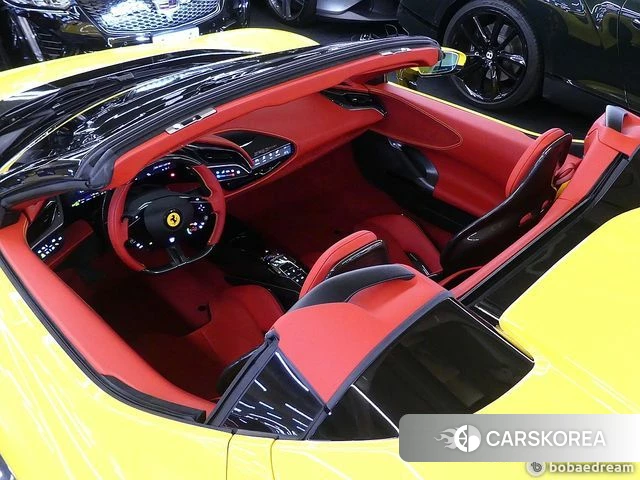 Ferrari SF90 Spider 2023 Желтый из Кореи, фото 3