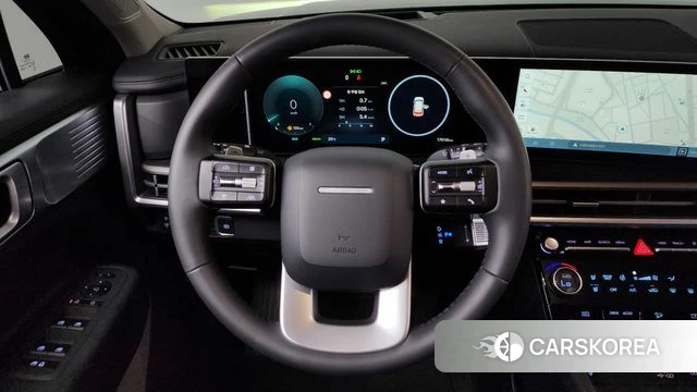 Hyundai Santa Fe (MX5) 2024 Черный из Кореи, фото 3