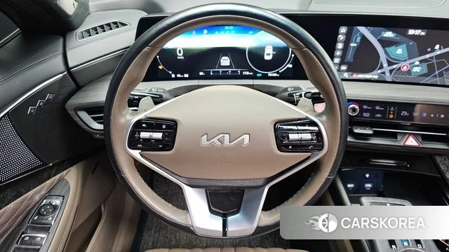 Kia K8 Hybrid 2022 Белый из Кореи, фото 3