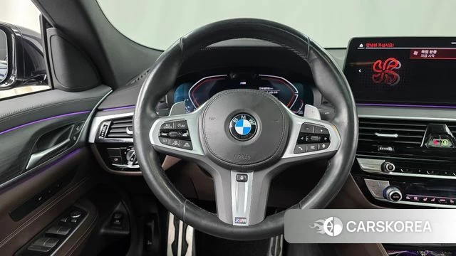 BMW 6 Series GT (G32) 2022 Черный из Кореи, фото 3