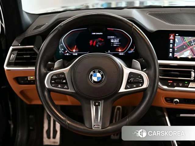 BMW 3 Series (G20) 2022 Черный из Кореи, фото 3