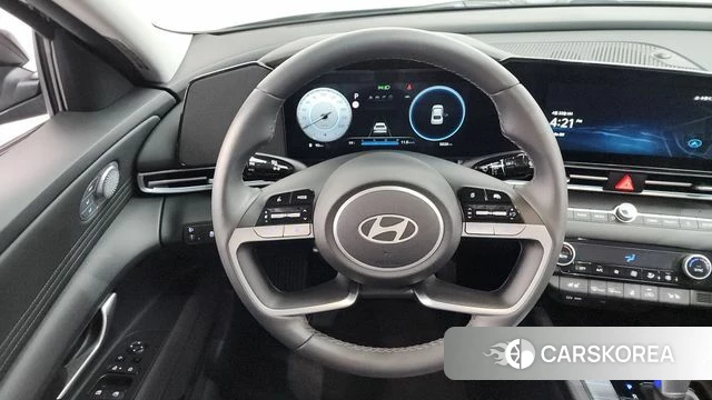 Hyundai The New Avante (CN7) 2024 Черный из Кореи, фото 3