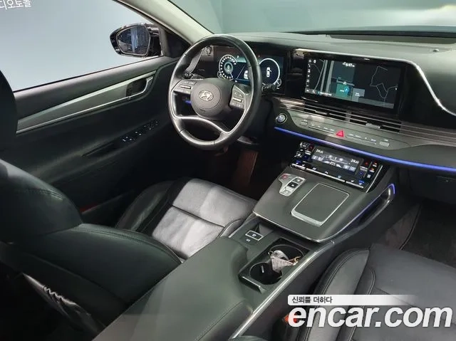 Hyundai The New Grandeur IG 2021 Черный из Кореи, фото 3