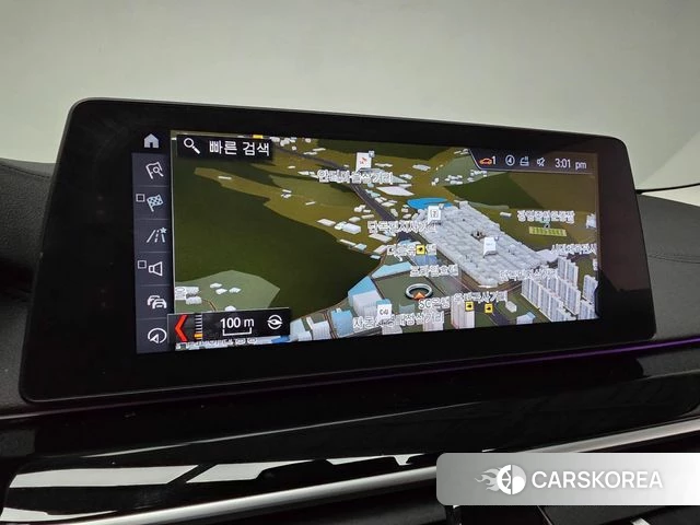 BMW 5 Series (G30) 2018 Синий из Кореи, фото 3