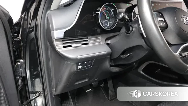 Hyundai The New Grandeur IG Hybrid 2021 Черный из Кореи, фото 3