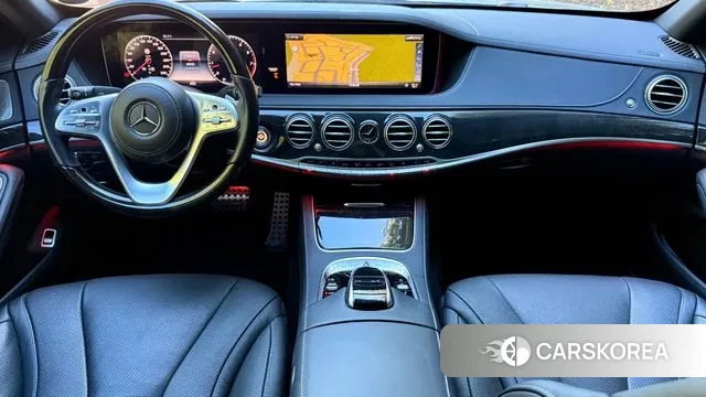 Mercedes-Benz S-Class W222 2018 Серебристо-серый из Кореи, фото 3