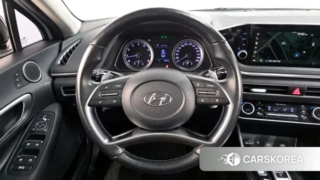 Hyundai Sonata (DN8) 2019 Белый из Кореи, фото 3