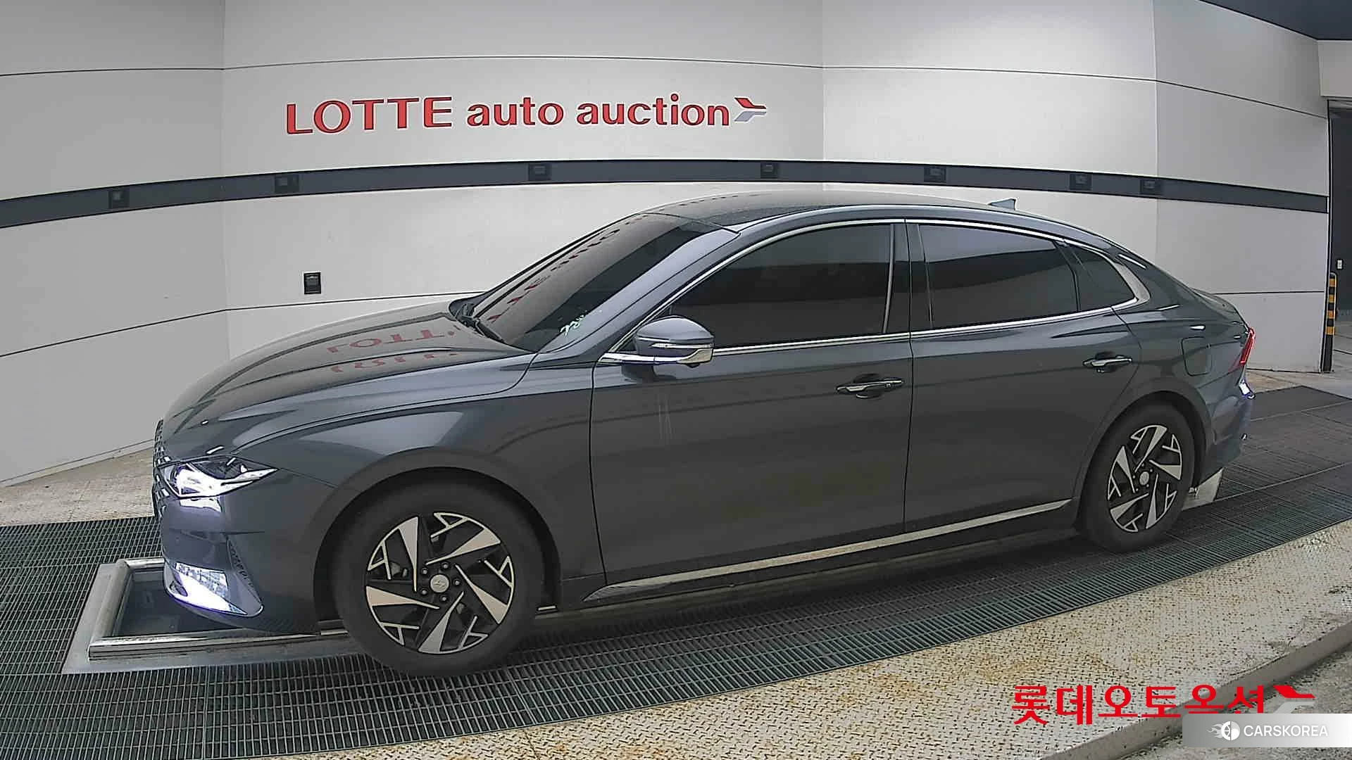 Hyundai Grandeur Hybrid 2020 Nocturne Gray из Кореи, фото 3