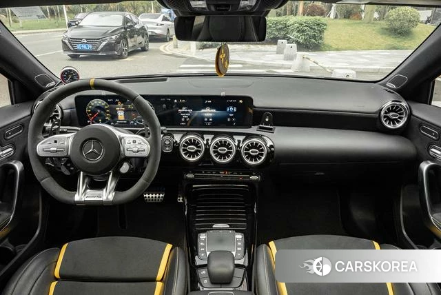 Mercedes-Benz Class A AMG (imported) 2021 Темно-серый из Китая, фото 3