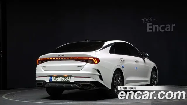 Kia K5 Hybrid 3rd Generation 2022 Белый из Кореи, фото 3