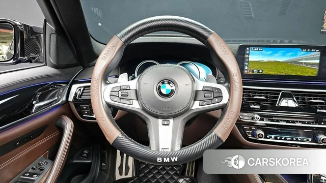 BMW 5 Series (G30) 2018 Синий из Кореи, фото 3