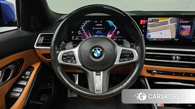 BMW 3 Series (G20) 2023 Синий из Кореи, фото 3
