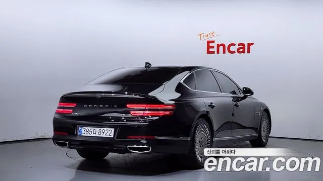 Genesis G80 (RG3) 2022 Черный из Кореи, фото 3