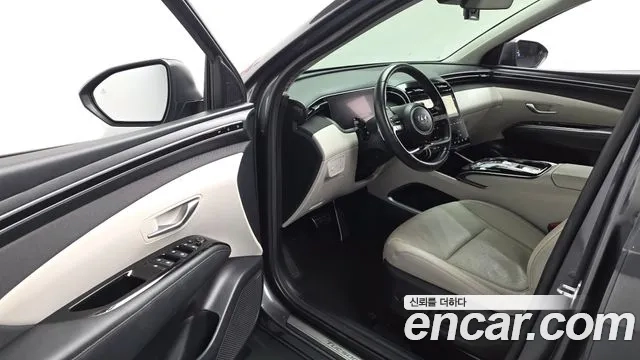 Hyundai Tucson Hybrid (NX4) 2021 Серый из Кореи, фото 3