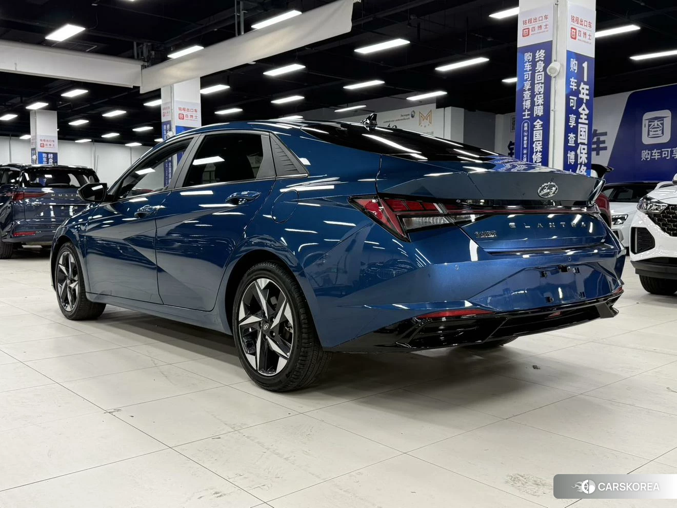 Hyundai Elantra 2022 Синий из Китая, фото 3