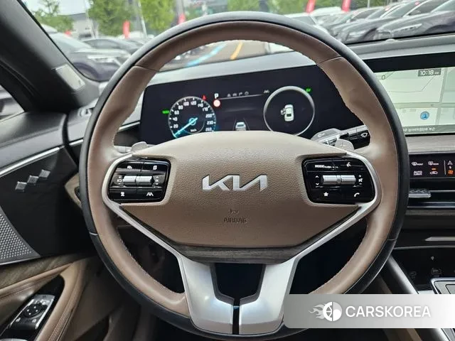 Kia K8 Hybrid 2023 Серый из Кореи, фото 3