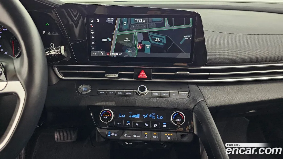 Hyundai Avante (CN7) 2021 Белый из Кореи, фото 3