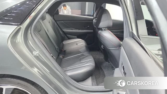 Hyundai Avante (CN7) 2021 Темно-зеленый из Кореи, фото 3