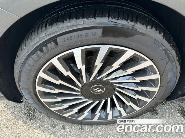 Hyundai Grandeur Hybrid (GN7) 2024 Серый из Кореи, фото 3