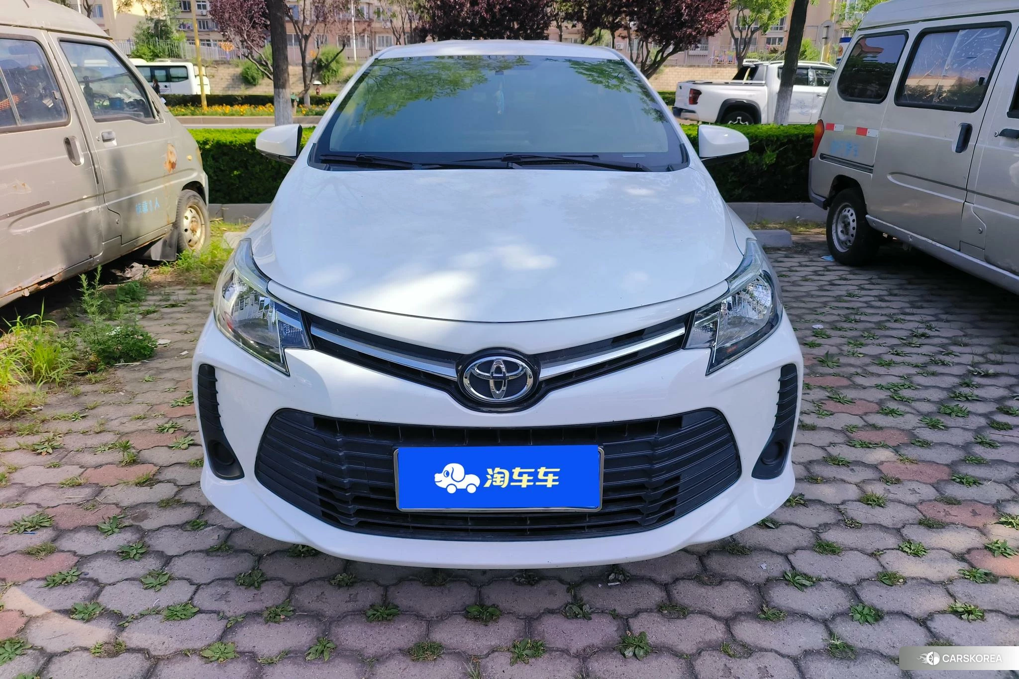 Toyota Vios 2020 Белый из Китая, фото 3