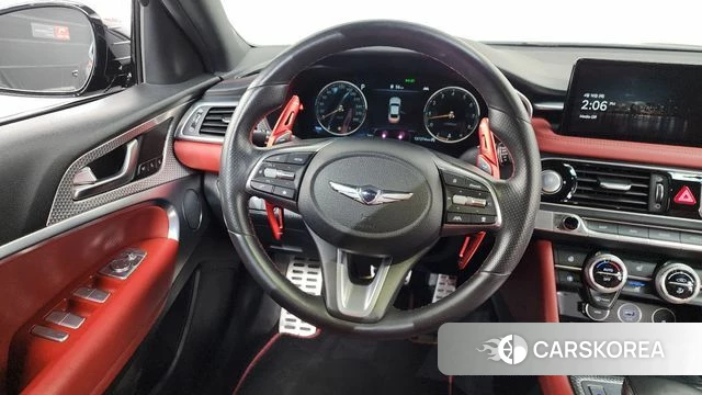 Genesis The New G70 2021 Черный из Кореи, фото 3