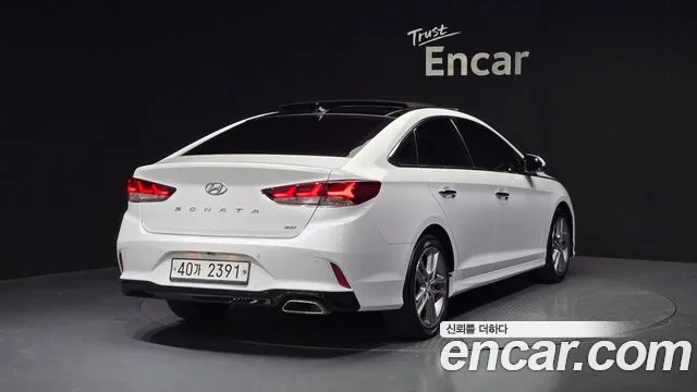 Hyundai Sonata New Rise 2018 Белый из Кореи, фото 3