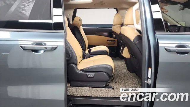 Kia Carnival 4th generation 2021 Небесно-голубой из Кореи, фото 3