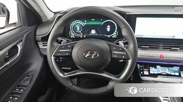 Hyundai The New Grandeur IG Hybrid 2022 Белый из Кореи, фото 3