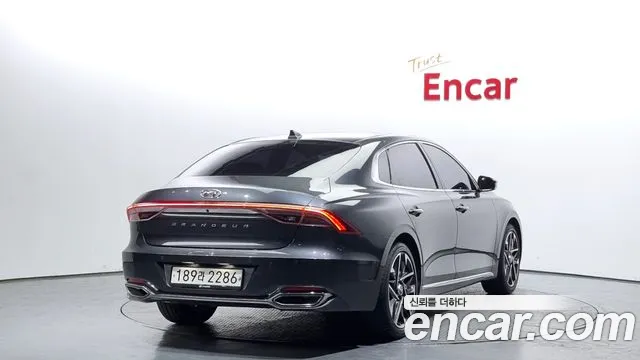 Hyundai The New Grandeur IG 2021 Серый из Кореи, фото 3