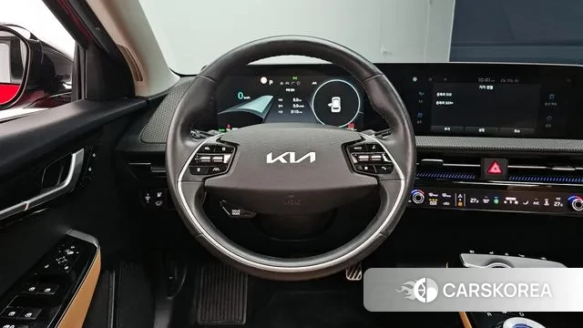 Kia EV6 2022 Красный из Кореи, фото 3