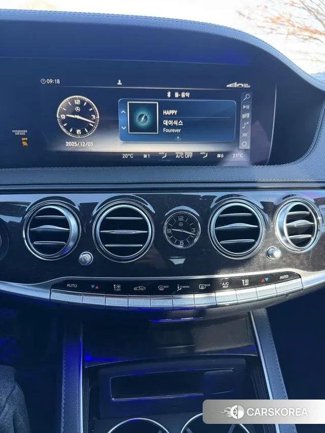 Mercedes-Benz S-Class W222 2019 Черный из Кореи, фото 3