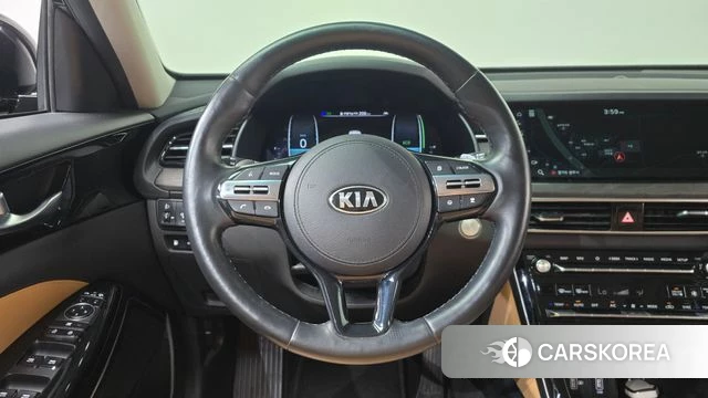 Kia K7 Premier Hybrid 2021 Черный из Кореи, фото 3