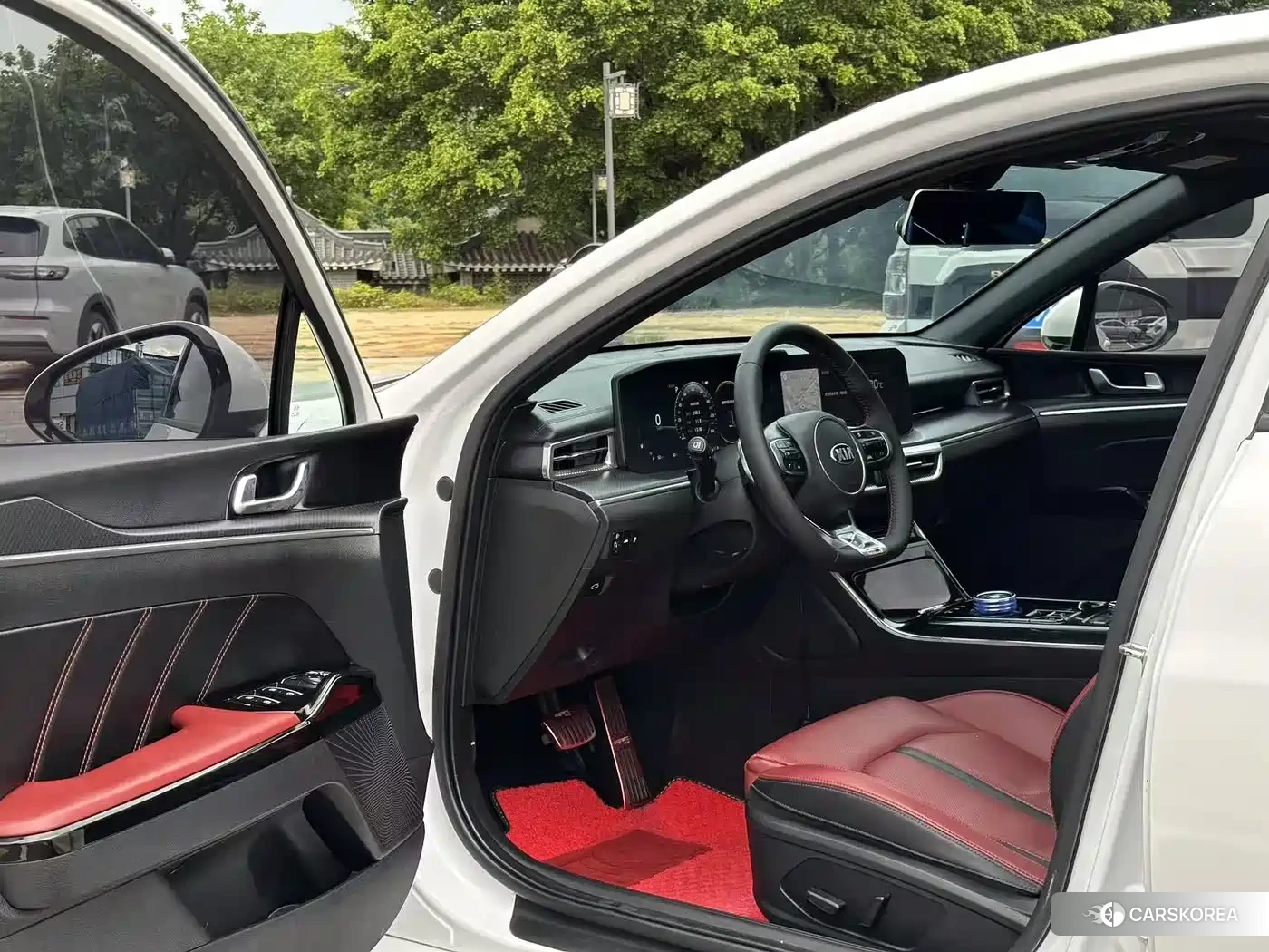 Kia K5 2021 Белый из Китая, фото 3