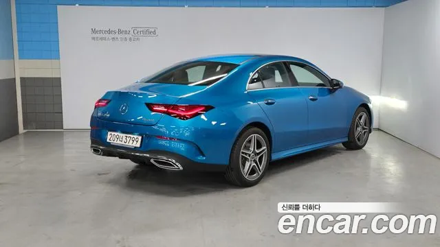 Mercedes-Benz CLA-Class C118 2024 Синий из Кореи, фото 3