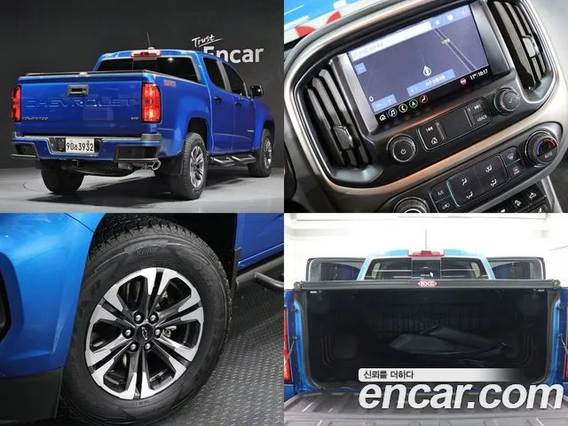 Chevrolet (GM Daewoo) Real New Colorado 2021 Синий из Кореи, фото 3