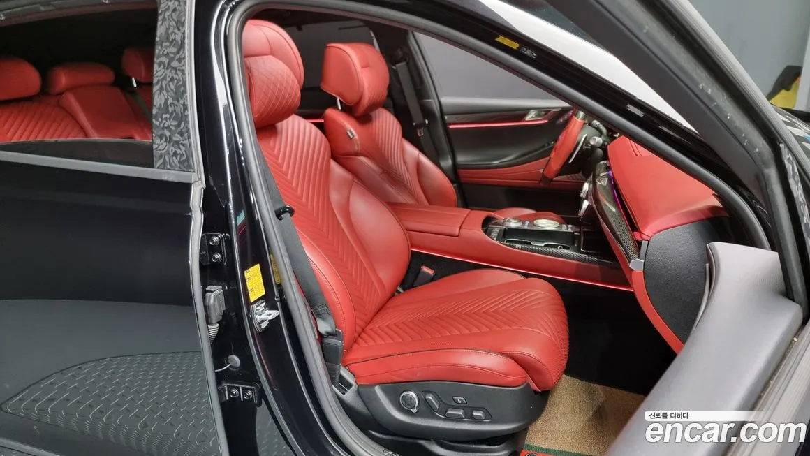 Genesis G80 (RG3) 2022 Черный из Кореи, фото 3