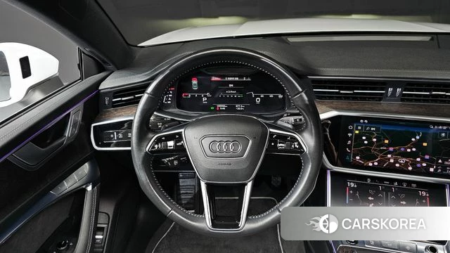Audi A7 (4K) 2021 Белый из Кореи, фото 3