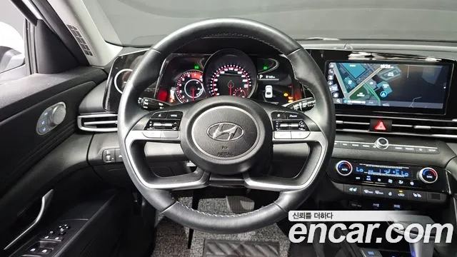 Hyundai Avante (CN7) 2020 Белый из Кореи, фото 3