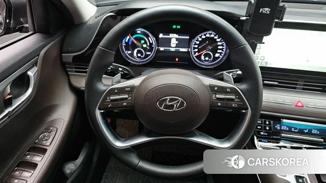 Hyundai The New Grandeur IG Hybrid 2022 Серый из Кореи, фото 3