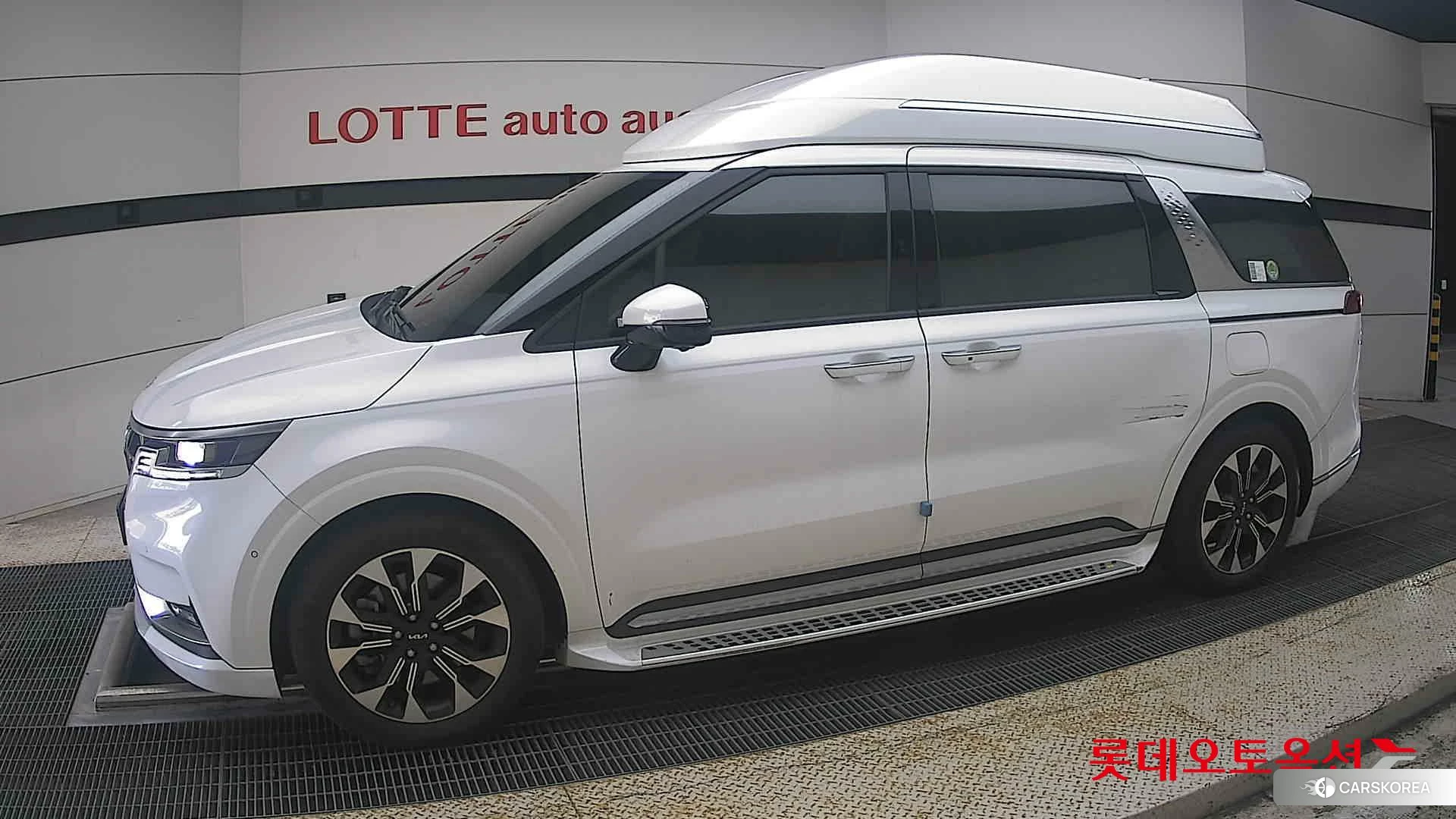 Kia Carnival Hairimujin 2023 Snow White Pearl (optional) из Кореи, фото 3