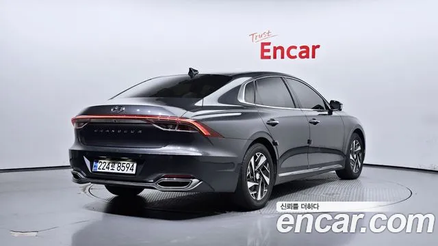 Hyundai The New Grandeur IG Hybrid 2021 Серый из Кореи, фото 3