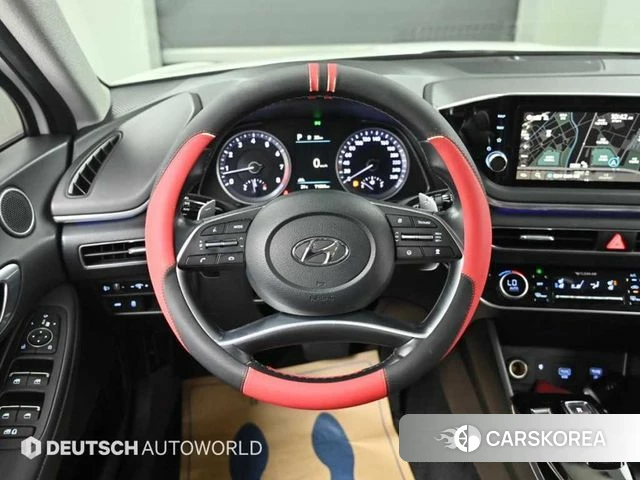 Hyundai Sonata (DN8) 2021 Белый из Кореи, фото 3