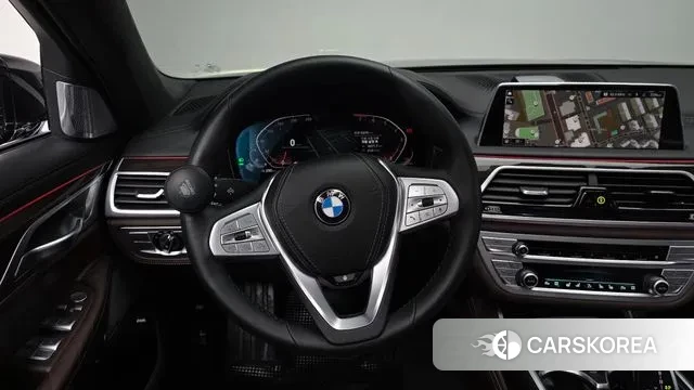 BMW 7 Series (G11) 2022 Черный из Кореи, фото 3