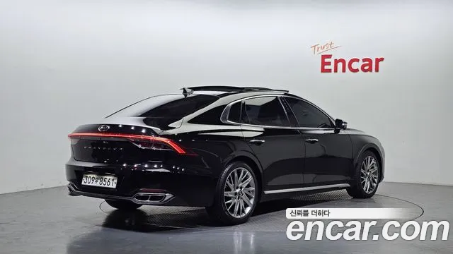 Hyundai The New Grandeur IG 2020 Черный из Кореи, фото 3