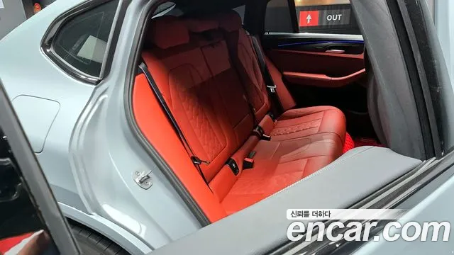 BMW X4M (G02) 2023 Серебристо-серый из Кореи, фото 3