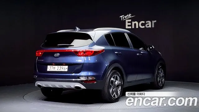 Kia Sportage The Bold 2019 Синий из Кореи, фото 3