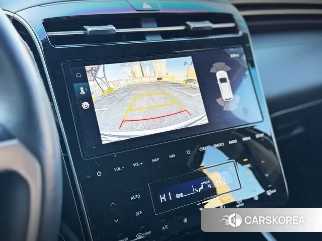 Hyundai Tucson Hybrid (NX4) 2021 Белый из Кореи, фото 3