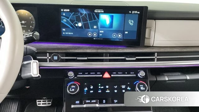 Hyundai Santa Fe (MX5) 2024 Небесно-голубой из Кореи, фото 3