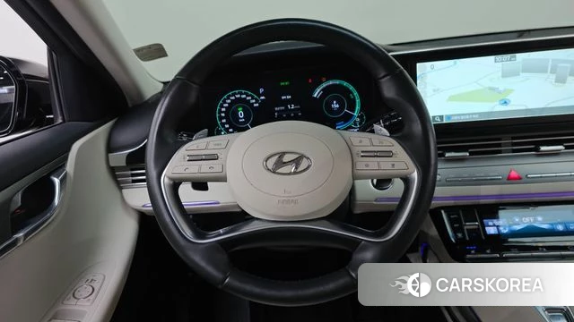 Hyundai The New Grandeur IG Hybrid 2022 Черный из Кореи, фото 3