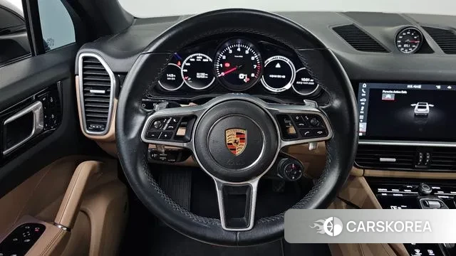 Porsche Cayenne (PO536) 2020 Черный из Кореи, фото 3